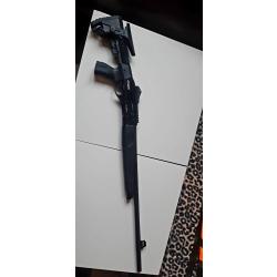 Fusil atlas forces + pt rouge + ext mobil syst&egrave;me chokes +10cm gemini .