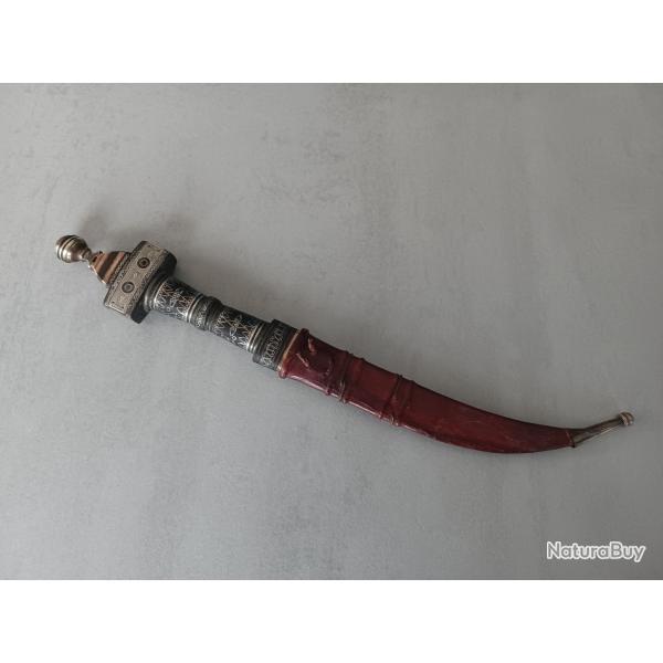 Poignard nord africain, fin XIXe, d�but XXe