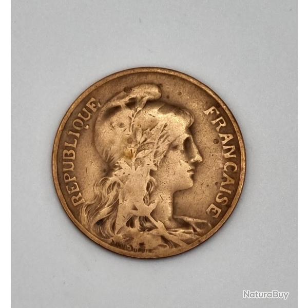10 CENTIMES 1914 REPUBLIQUE Pi�ce de monnaie BRONZE  DANIEL-DUPUIS