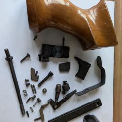 Lot de pi&egrave;ces pour DRULOV 75 avec hausse microm&eacute;trique et rail