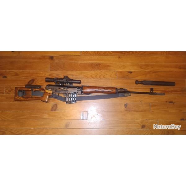 izhmash svd tigr dragunov 7.62x54r Cat.C