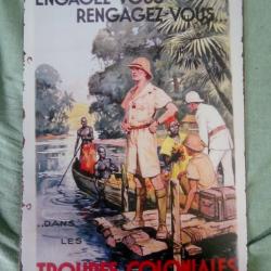 plaque propagande troupes coloniales 2