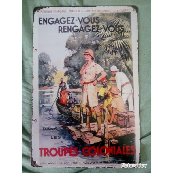 plaque propagande troupes coloniales 2