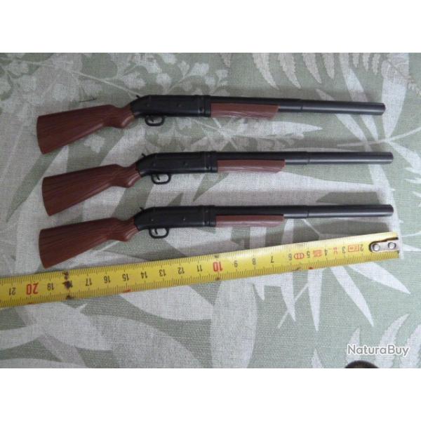 crayon / stylo - arme - lot de x3