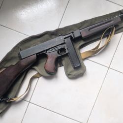 Pistolet mitrailleur mod&egrave;le Thompson 1928 A1 - Neutralisation nouvelle norme