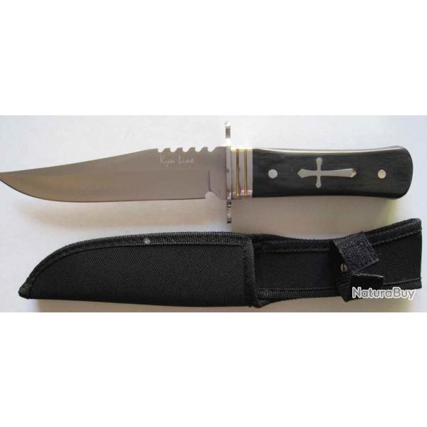 COUTEAU DE CHASSE - WESTERN - BIKER - MILITARIA - Ref.987