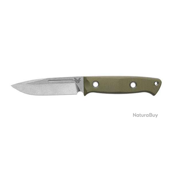 Couteau Fixe Benchmade Bushcrafter Vert