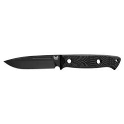 Couteau Fixe Benchmade Bushcrafter Noir