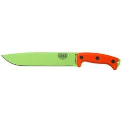 Couteau Fixe ESEE Junglas - Lame Venom Green - Orange