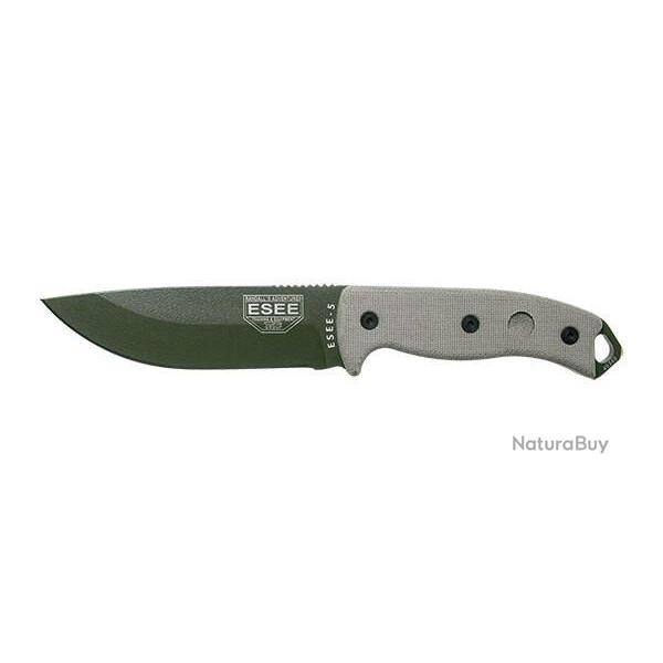 Couteau Fixe ESEE-5 - Lame Verte