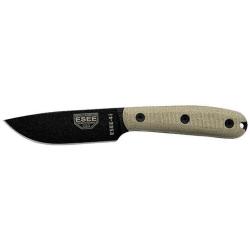 Couteau Fixe ESEE-4 - Lame Noire
