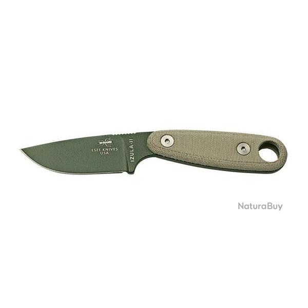 Couteau Fixe ESEE Izula II - Lame Verte