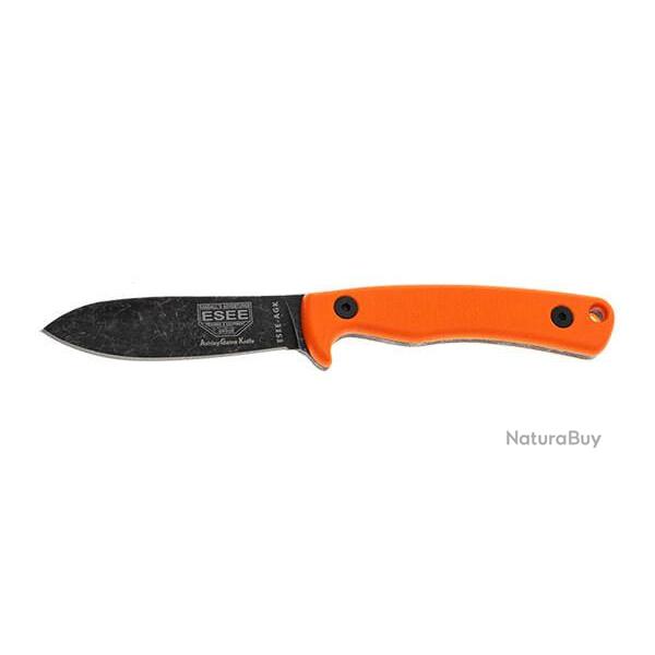 Couteau Fixe ESEE Ashley Game Knife - Orange