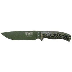 Couteau Fixe ESEE-6 - Lame Verte - Vert/Noir