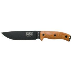 Couteau Fixe ESEE-6 - Lame Noire - Marron
