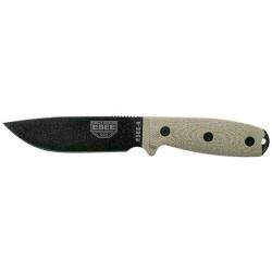 Couteau Fixe ESEE-4 - Lame Noire - Vert clair