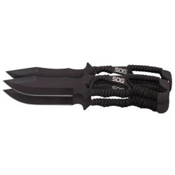 Couteau Fixe SOG Throwing Knives - Pack de 3
