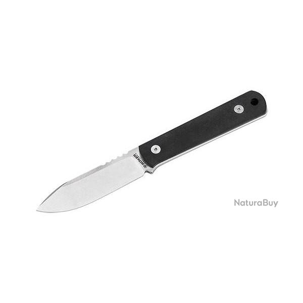 Couteau Fixe Boker BFF Packlite Black Richlite