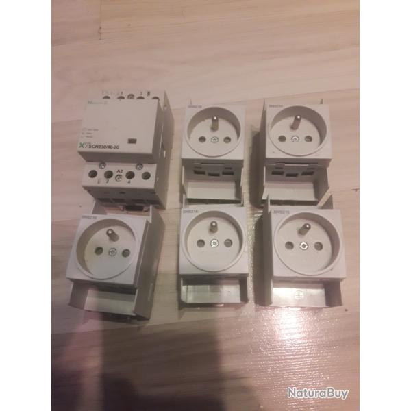 Lot de prise + dijoncteur