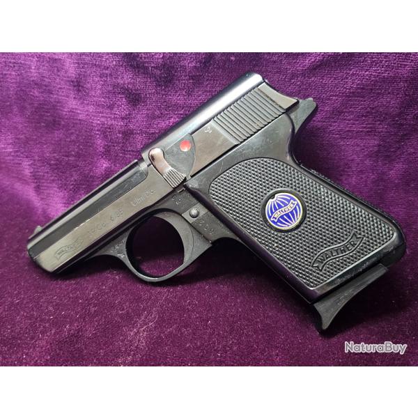 Pistolet WALTHER TP, Ulm/Do, calibre 6,35browning, 1967, Allemagne, Cat�gorie B
