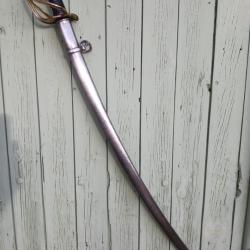 Sabre troupe cavalerie l&eacute;g&egrave;re 1822 Chateleraux 1876