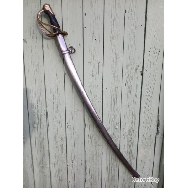 Sabre troupe cavalerie l�g�re 1822 Chateleraux 1876