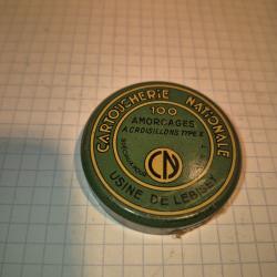 1 boite d arorces pour cartouches de chasse poudre T