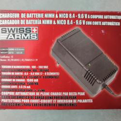 Chargeur de batterie Airsoft SWISS ARMRS 8,4 - 9,6 V