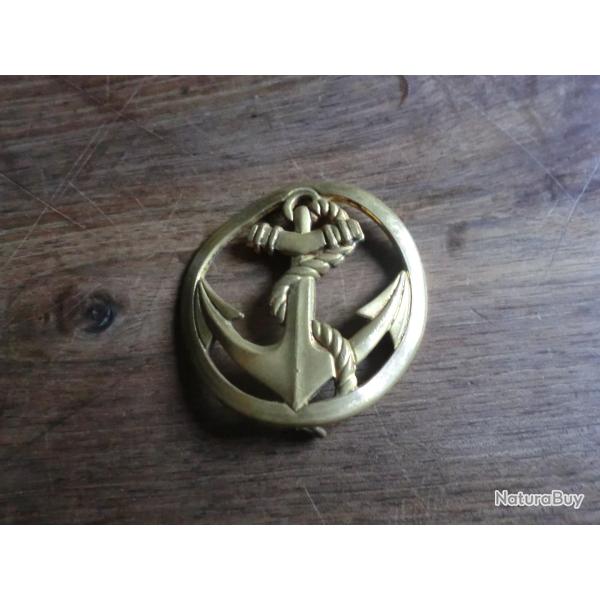 insigne de b�ret troupes de marine / b�raudy vaure  ambert