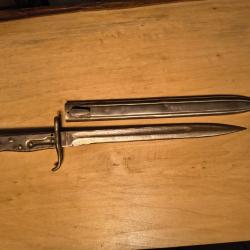 Ba&iuml;onnette ersatz WW1 mod&egrave;le peu courant