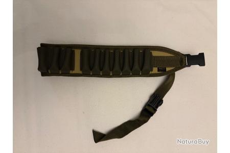 Cartouchière Ceinture Beige Pour 10 Cartouches Calibre 12 - Neuf