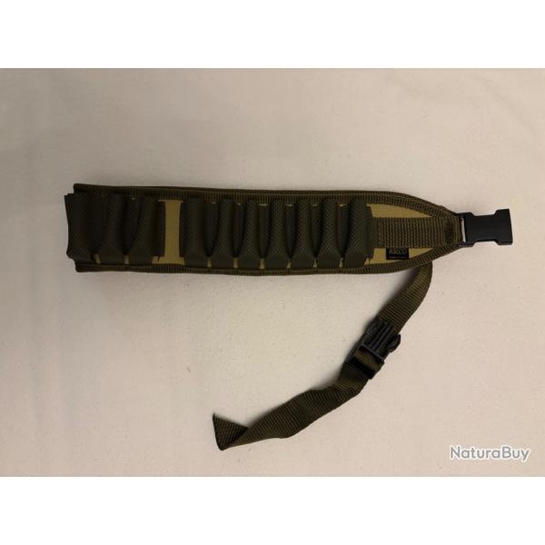 Cartouchi�re ceinture 21 tubes calibre 12