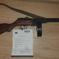 PPSH41 dat&eacute;e 1944 neutralis&eacute; normes EU