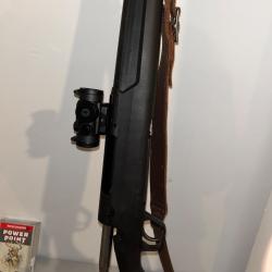 Carabine Savage Axis XP 30-06, Point Rouge Kite Optics BT1 + Balles Winchester + Housse Browning