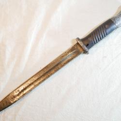 Ba&iuml;onnette allemande k98 plaquette bak&eacute;lite noire sf ABE SDC26BAI002