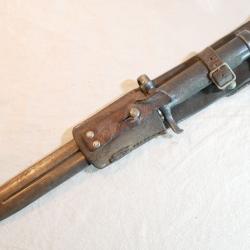 baionnette SUEDOISE - arsenal Eskilstuna Jernmanufactur (EJ ancre AB) 1899/1912 avec gousset