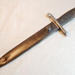 ESPAGNE Ba&iuml;onnette-machette d'artillerie Bolo M-1941 SDC26BAI020