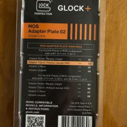 PLAQUE ADAPTATRICE GLOCK MOS ADAPTATER PLATE 02