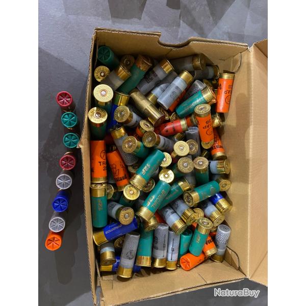 Lot de 7 kL de cartouches calibre 12