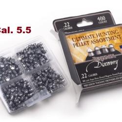 PLOMB  Assortiment  Cal.  5.5 mm  X 400