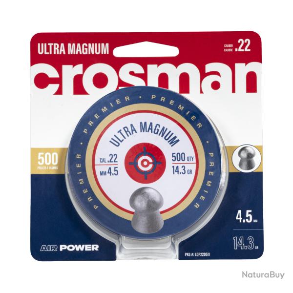 PLOMB  Crosman Premier DOMED   4.5 mm  X 500