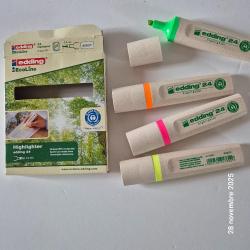 Edding 4 feutres Surligneur EcoLine - 4 couleurs