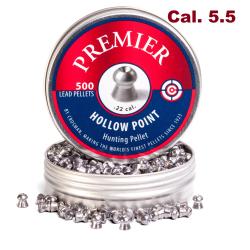 PLOMB  Crosman Premier  HOLLOW  POINT   5.5 mm  Boite de 500