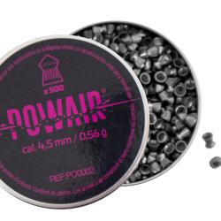 PLOMB  pointus Powair - Cal.   4.5 mm  Boite de 500