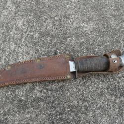 Couteau avec Fourreau Sabatier CJF Chantier de Jeunesse Variante