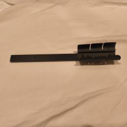 Support lunette optique juxtapos&eacute; calibre 12