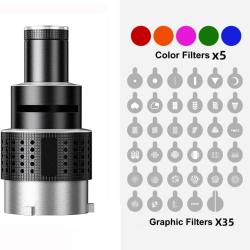 Projecteur de photographie de Projection de mise au point optique pour Aputure Godox Jinbei Bowens