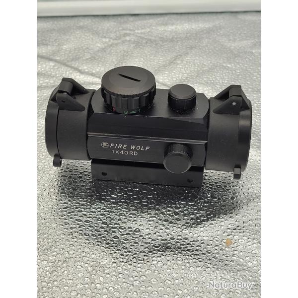 POINT ROUGE/VERT 1/40 FIRE WOLF