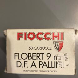 50 cartouches 9mm Flobert en plomb N9