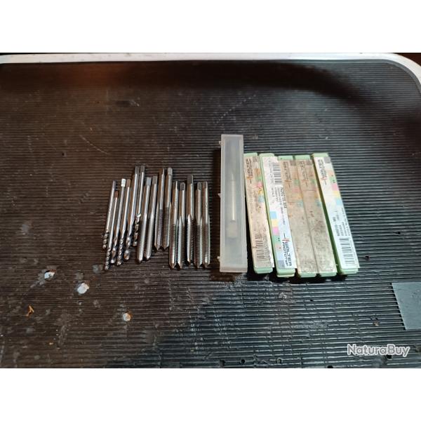 Lot tarauds professionnels grande qualit� lot 1